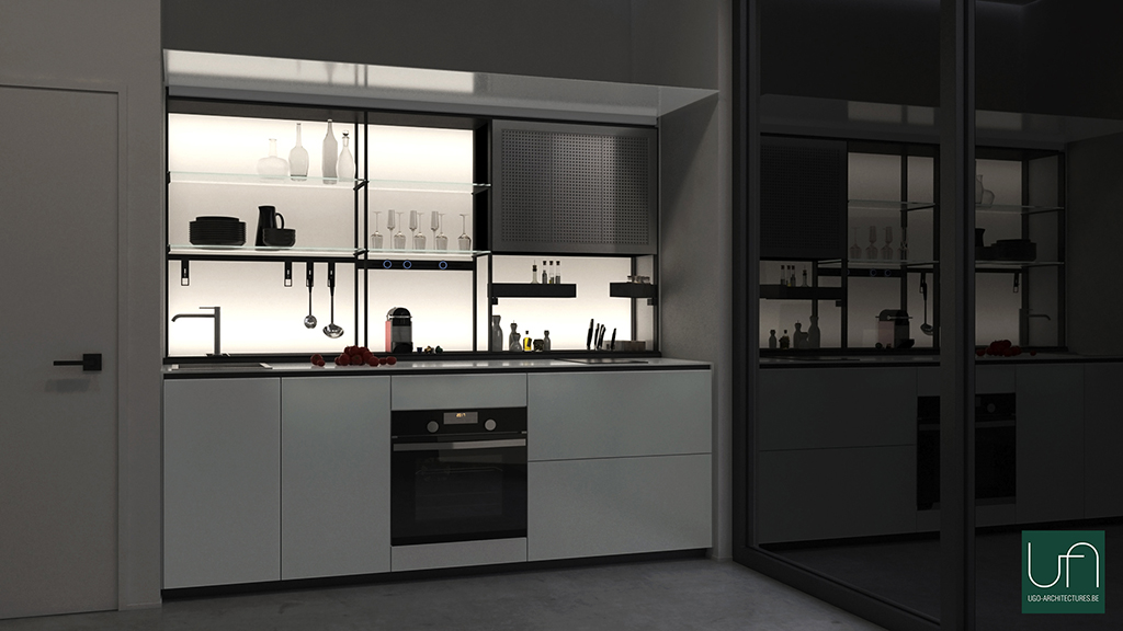 Ugo Architectures | Cuisine Valcucine New Logica